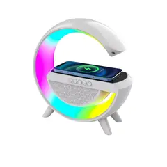 GENERICO - Cargador Inalambrico Parlante Bluetooth Lampara USB Radio