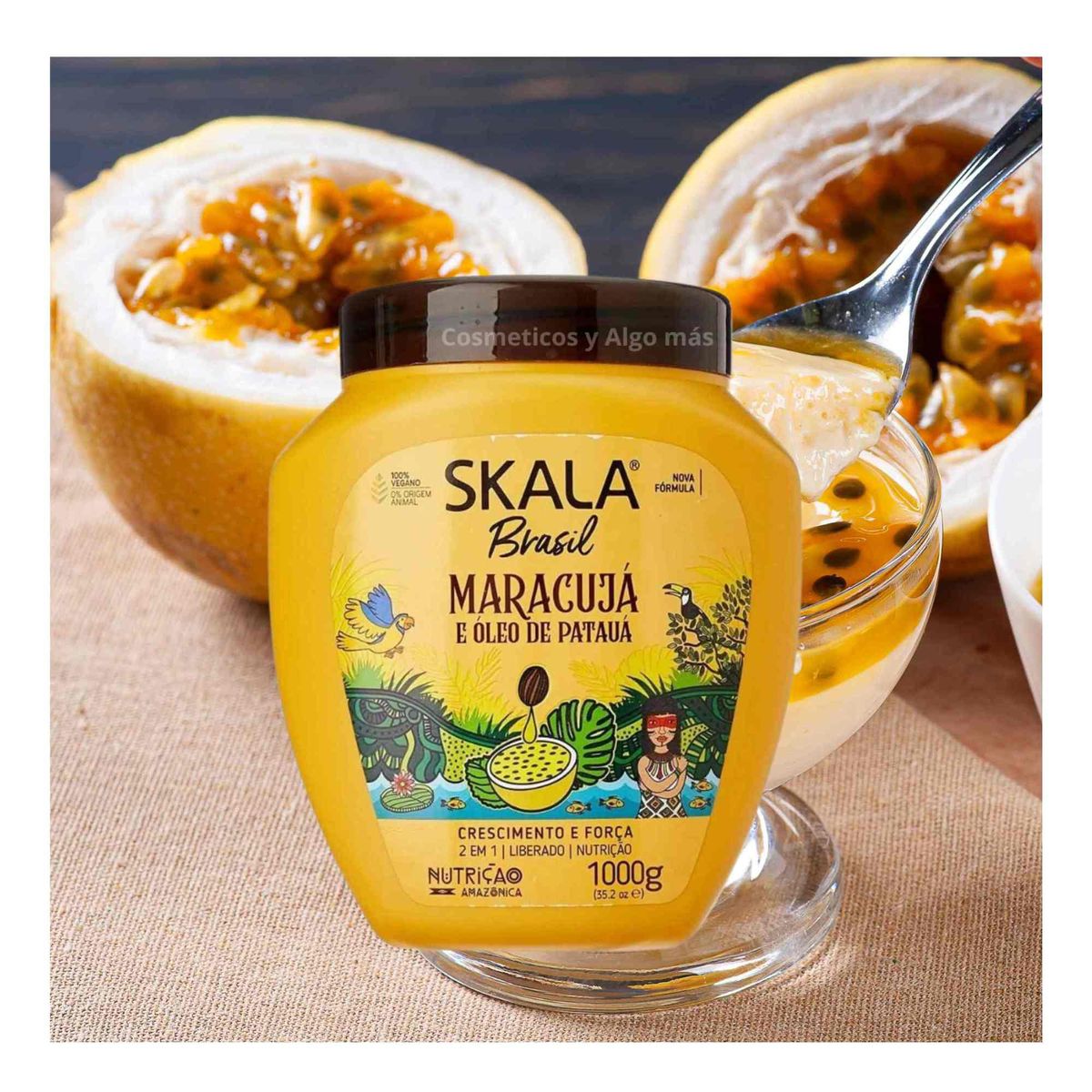 SKALA - Skala Brasil Mascara Capilar 2 en 1 Maracuya 1000 gr.