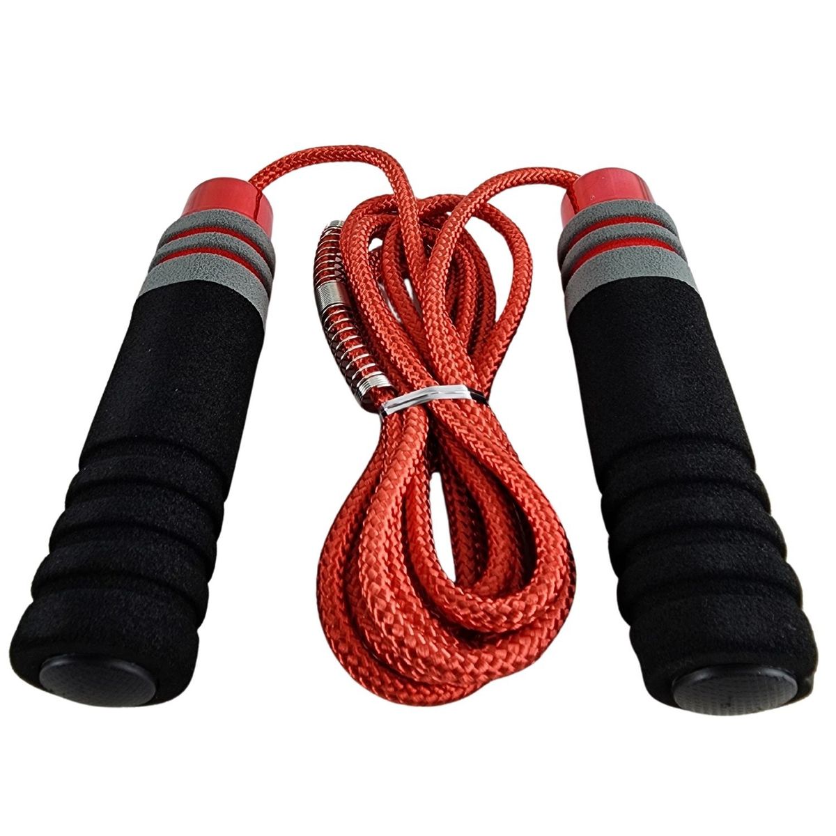 GENERICO - Cuerda Saltar Cardio Deporte Velocidad Crossfit Fitness Rojo