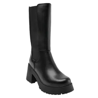 BRUNO ROSSI - Bota Casual Mujer Negro