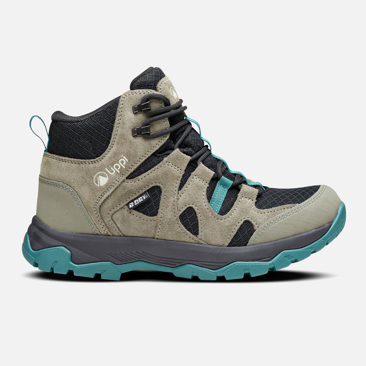 LIPPI - Botín Mujer Tellus Mid Gris Verde Lippi