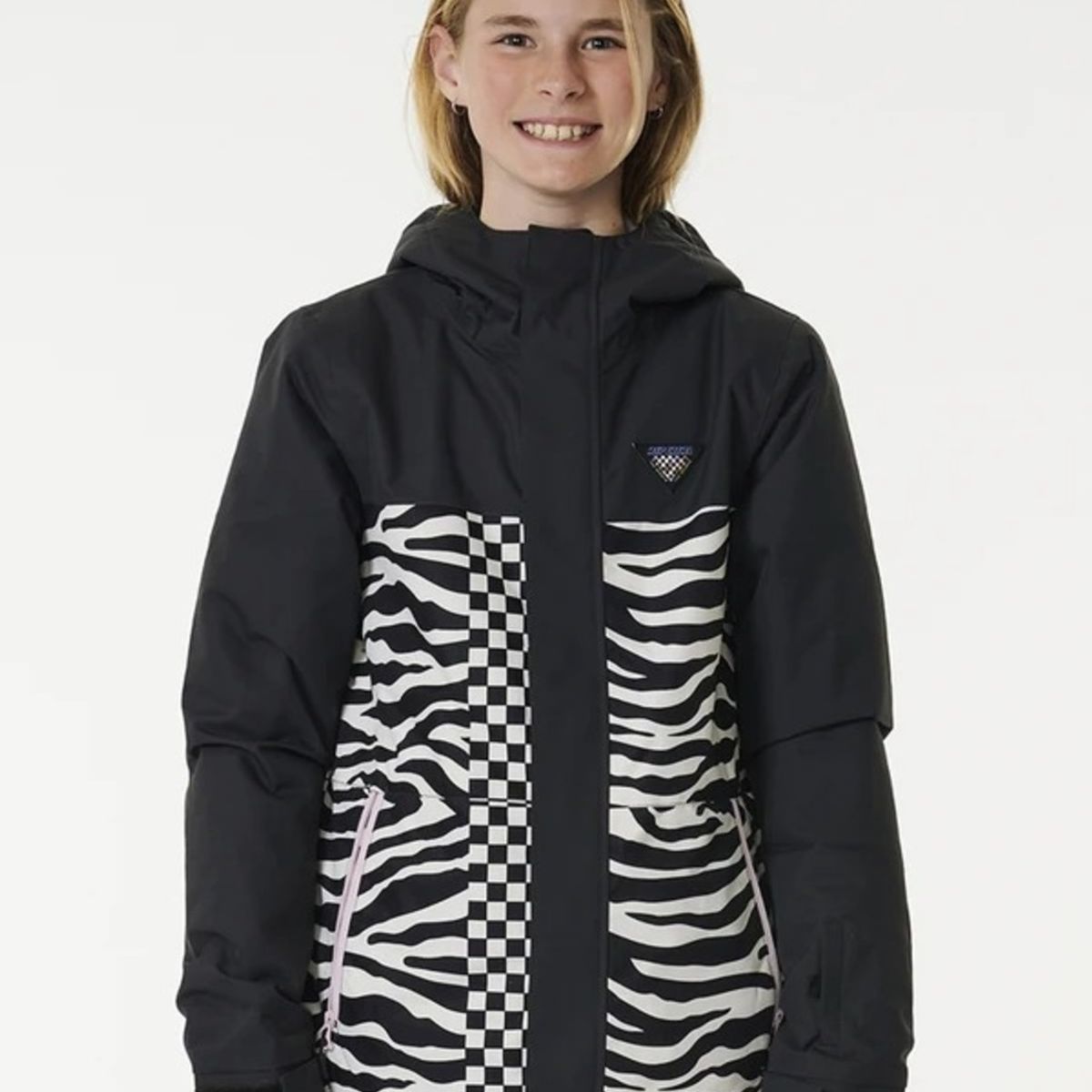 RIP CURL - Parka Olly Snow Jacket 10K-Kids Negro Infantil Rip Curl