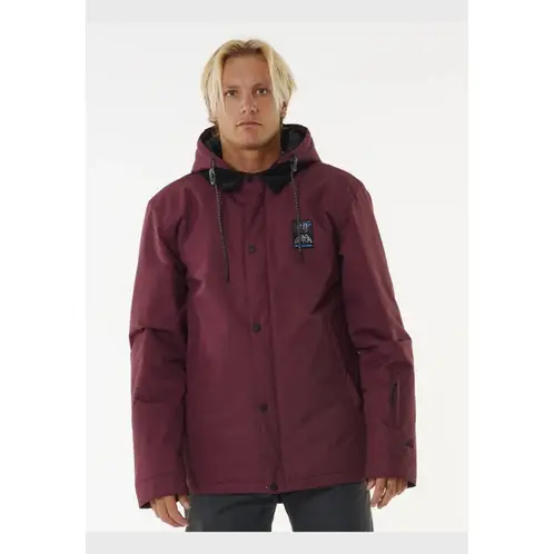 RIP CURL - Parka Coaches 10K/10K Jacket Burdeo Hombre Rip Curl.