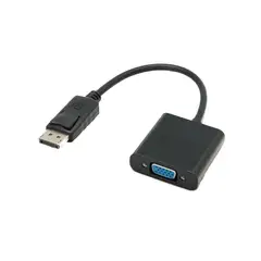 GENERICO - Adaptador DisplayPort Macho a VGA Hembra