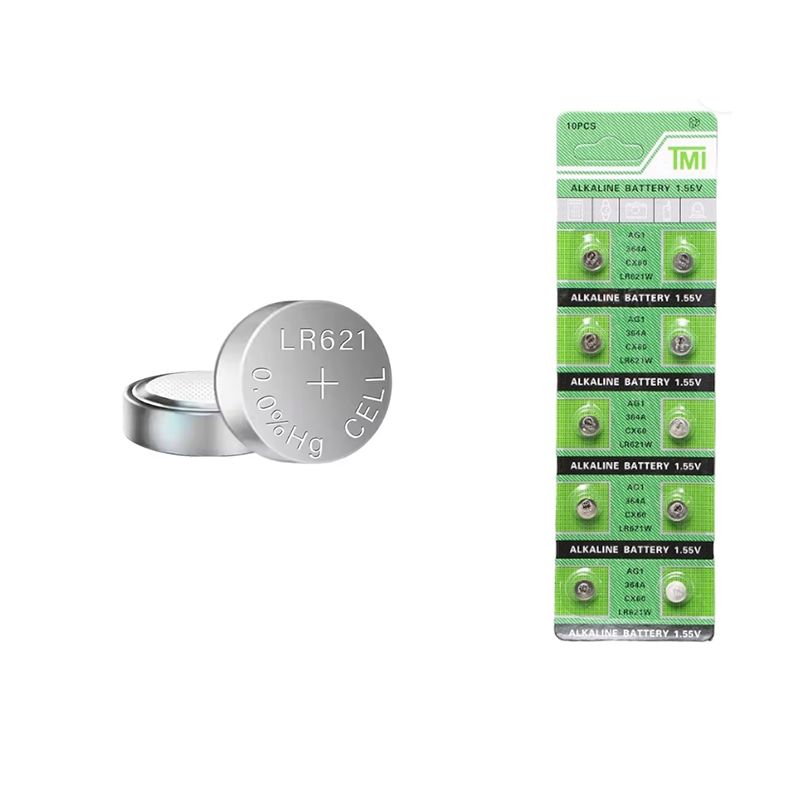GENERICO - PACK X 20 PAQUETE DE 10PCS PILAS # AG1 #364A #CX60 #LR621W