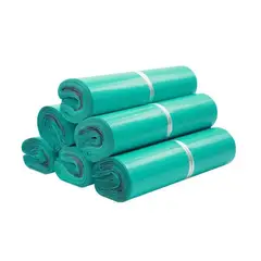 GENERICO - 100 Bolsas Embalaje Biodegradables Courier 25x31 cm Verdes