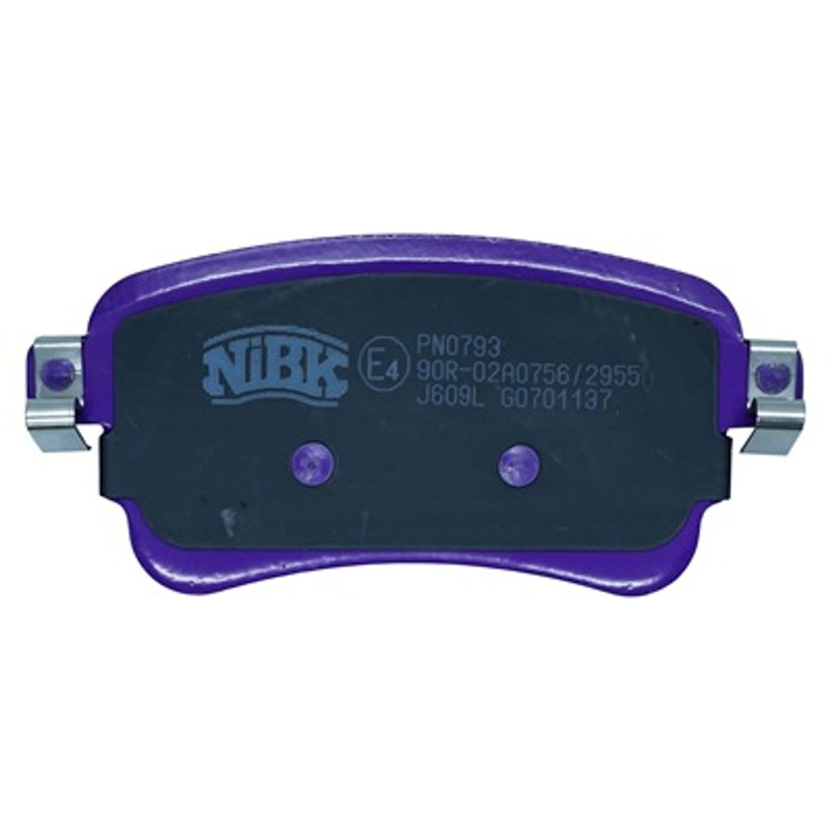 GENERICO - Pastillas Traseras Peugeor Expert 16-20 2017 - 2022 Nibk