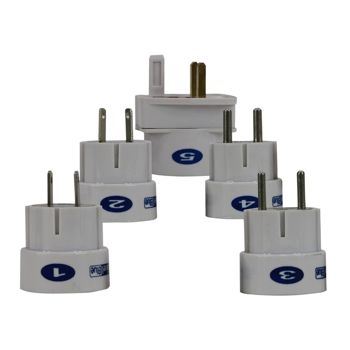 HEAD - Multi Adaptadores de Enchufe Viaje Travel Blue Head