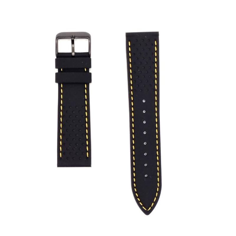CAT - Correa Pulsera Caterpillar Hombre Aj-21 Negro