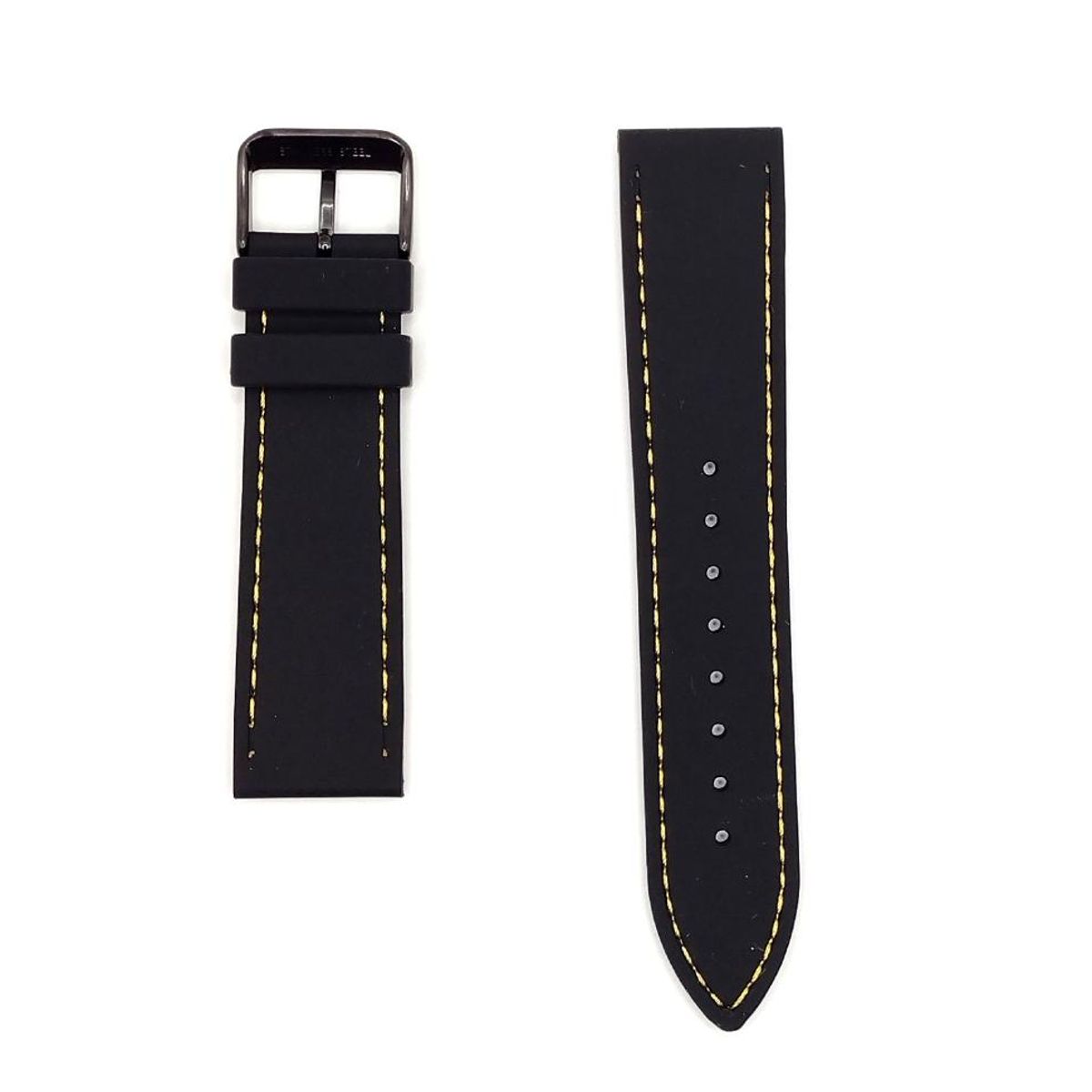 CAT - Correa Pulsera Caterpillar Hombre Aj-21 Negro