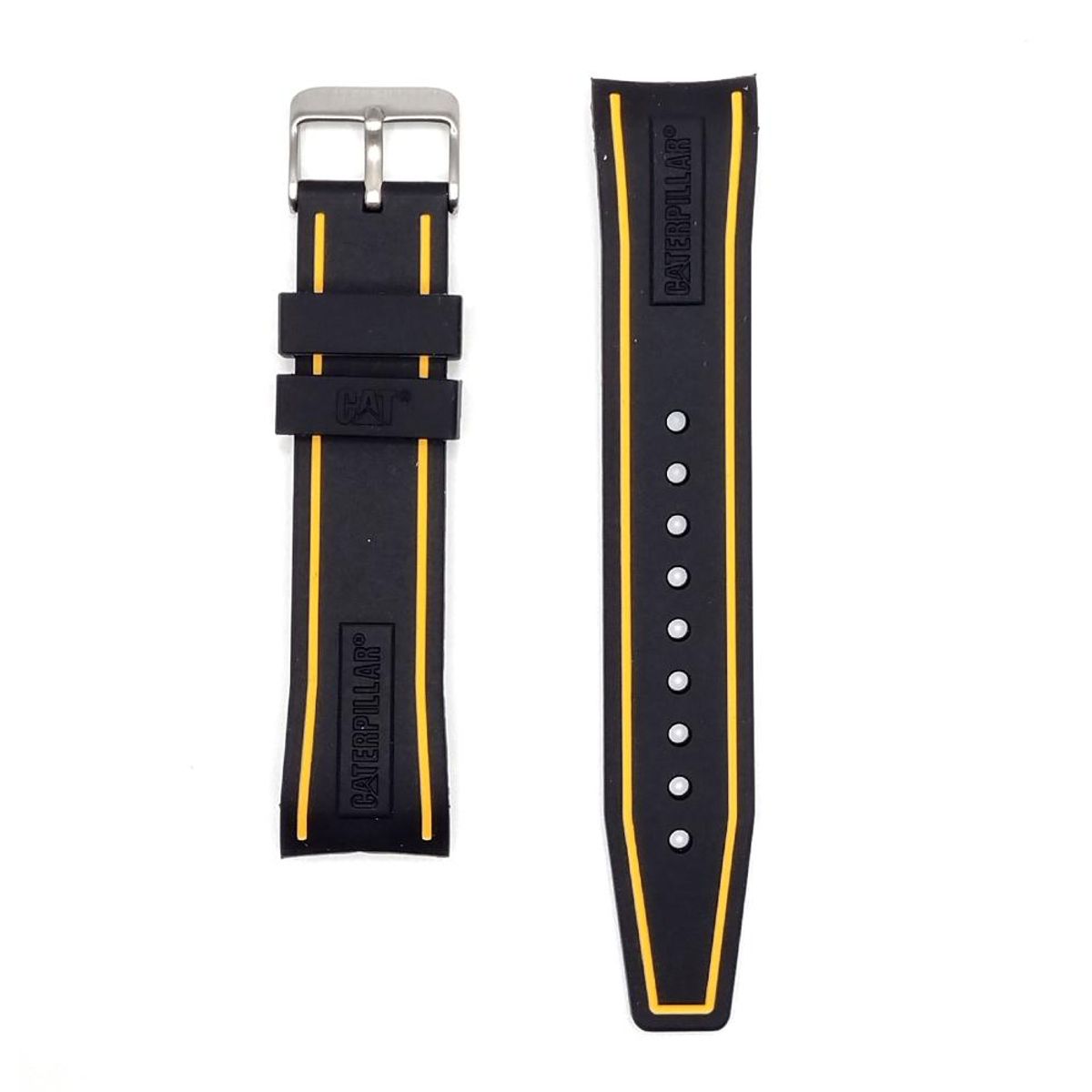 CAT - Correa Pulsera Caterpillar Hombre Cc-21 Negro