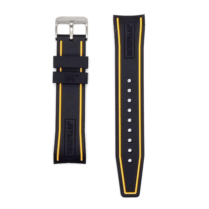 CAT - Correa Pulsera Caterpillar Hombre Cc-21 Negro