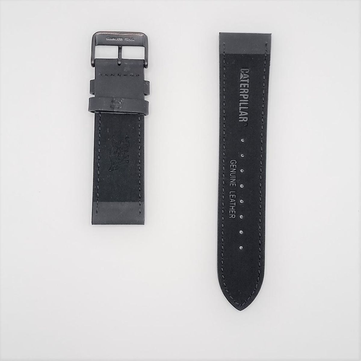 CAT - Correa Pulsera Caterpillar Hombre Pu-34 Negro