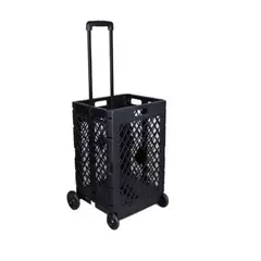 GENERICO - Carrito de compras plegable 4 ruedas