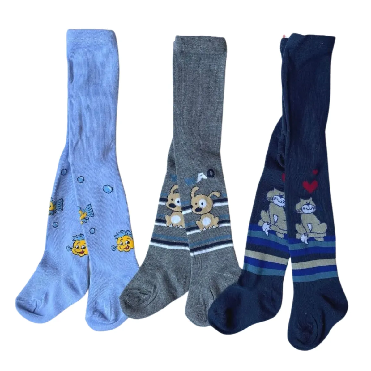 OMAS - Pack 5 Pantys Primera Capa Invierno Niño Surtido