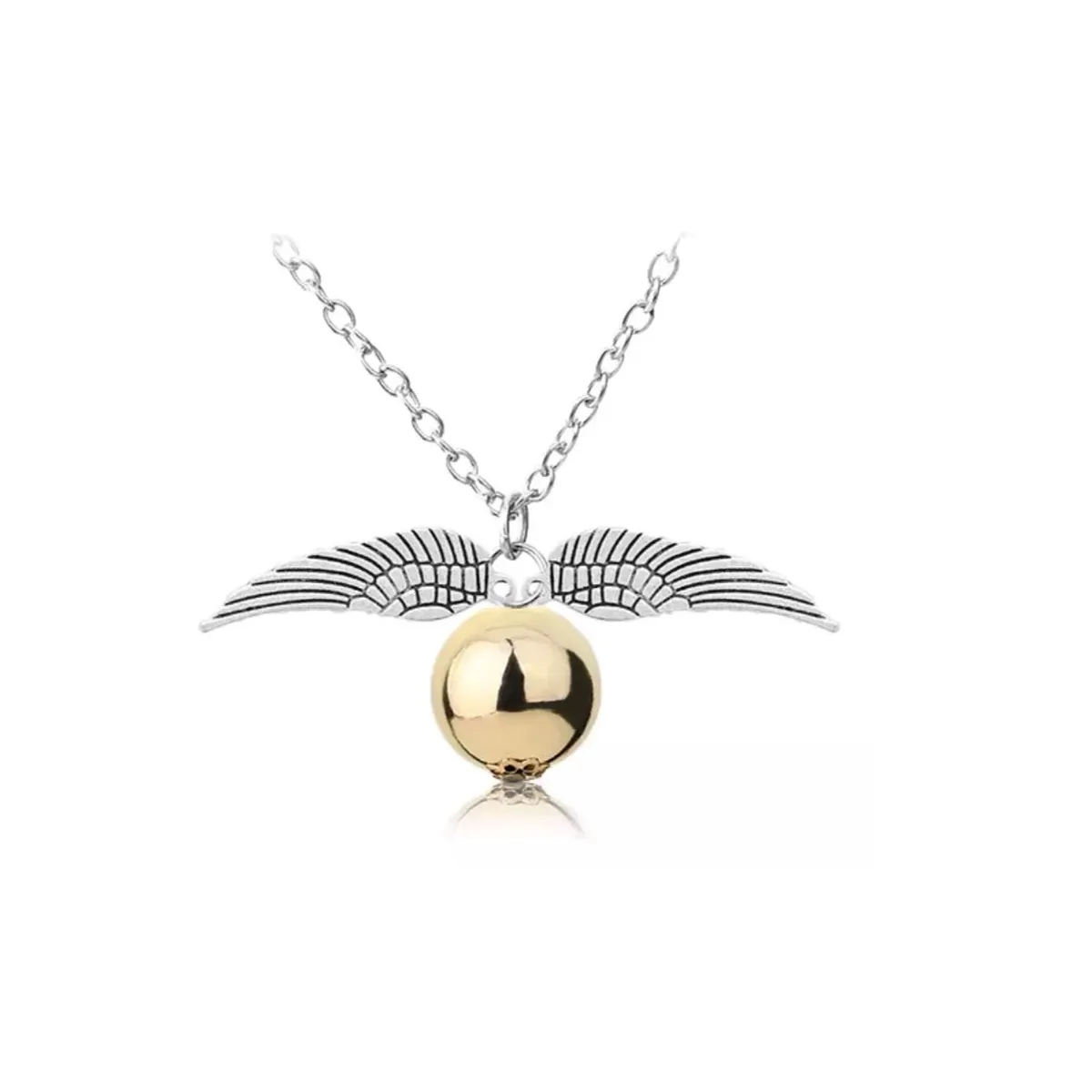 GENERICO - Collar Harry Potter  Snitch Dorada, Decoración, Artilujio