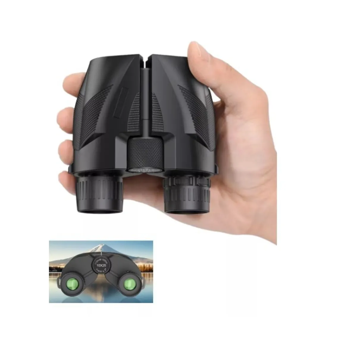 GENERICO - Binoculares Profesionales 10x25 De Largo Alcance 112m1000m