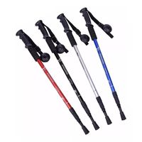 Pack 2 Bastón Trekking Senderismo 3 Tramos Mango Antishock