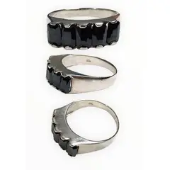 TAETHAI - Anillo plata 925 y Ónix