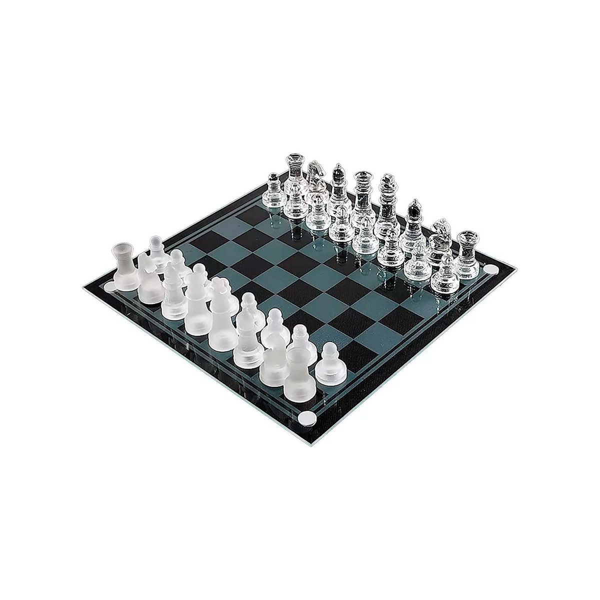 GENERICO - Tablero Ajedrez Juego Ajedrez Tablero Ajedrez De Cristal