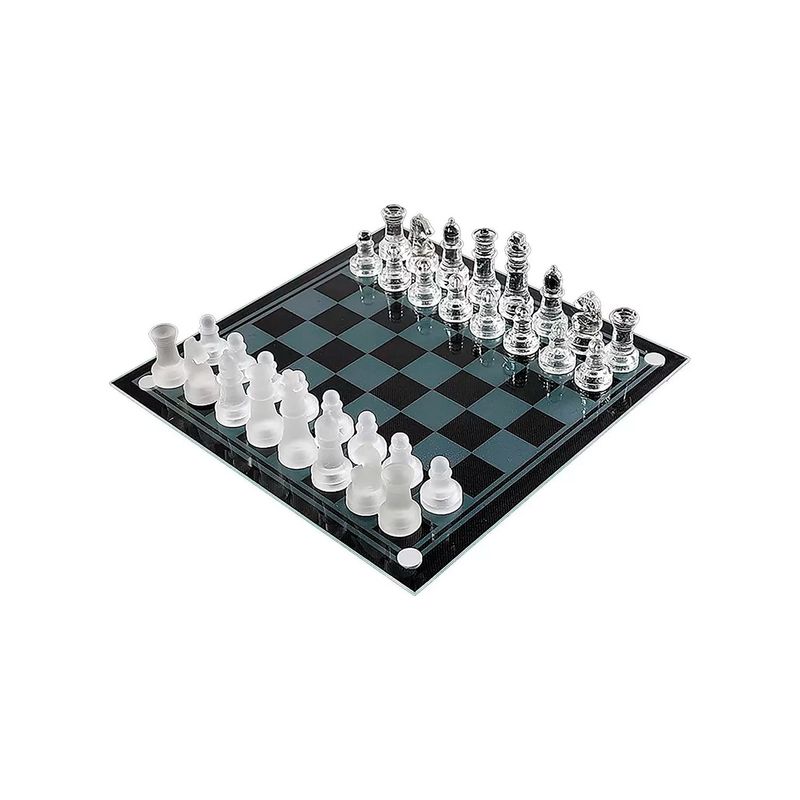 GENERICO - Tablero Ajedrez Juego Ajedrez Tablero Ajedrez De Cristal