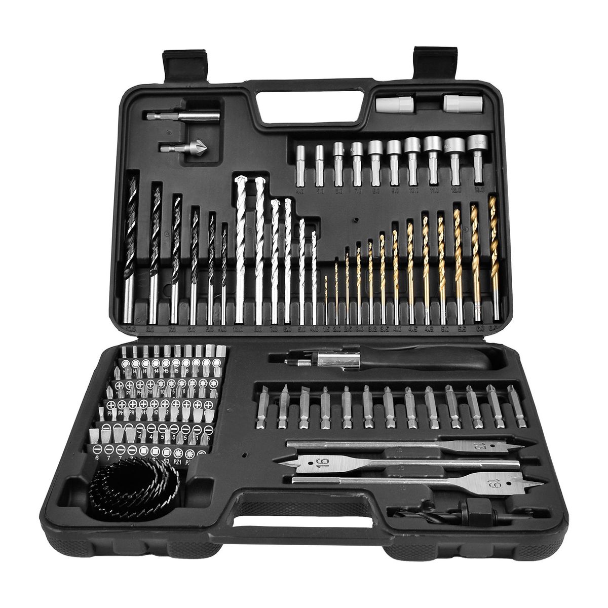 AIZO - Herramienta De Perforación Para Carpintería 111 Piezas