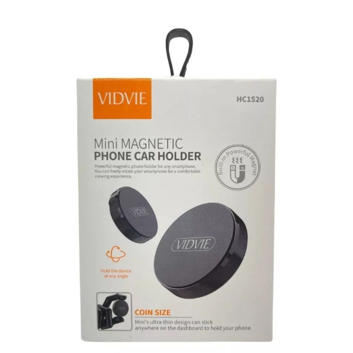GENERICO - Mini Soporte Magnetico Holder Para Celular Automovil Vidvie