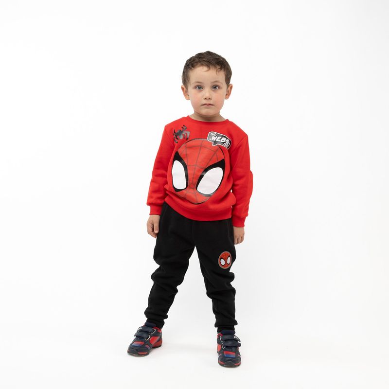 MARVEL - Buzo Niño Cara Spidey Web Marvel