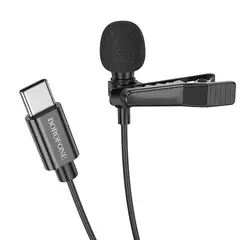 GENERICO - Micrófono Lavalier Borofone BFK11 USB-C 2M