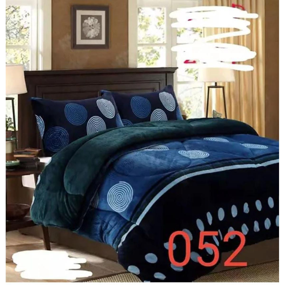 GENERICO - COBERTOR INVIERNO TAMAÑO KING 240X260CM