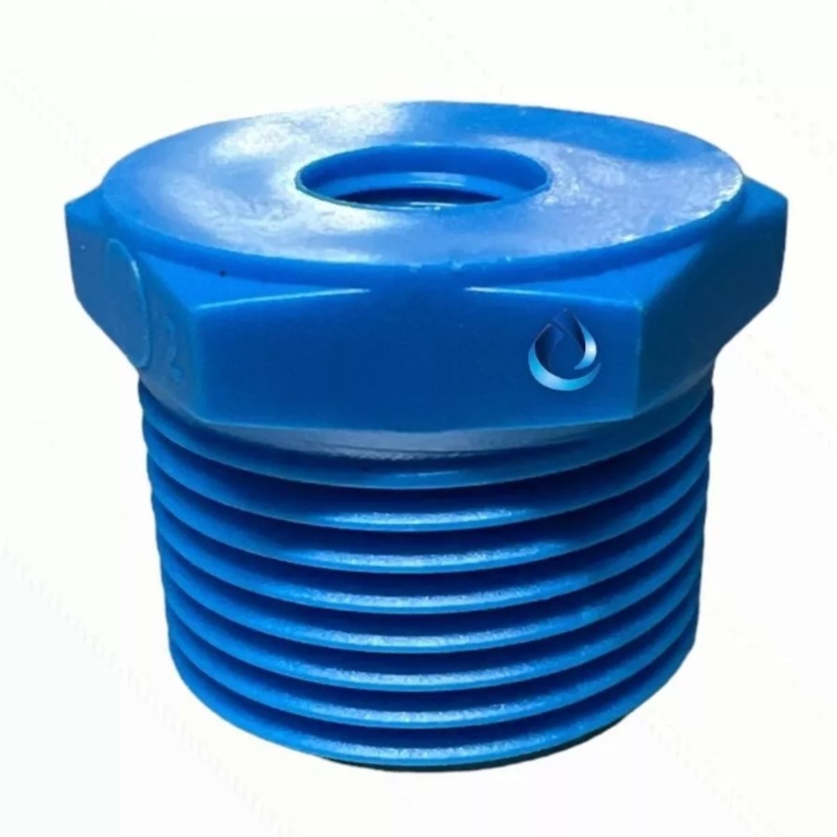 GENERICO - Adaptador Para Manometro Plastico He 1 X Hi 1/4