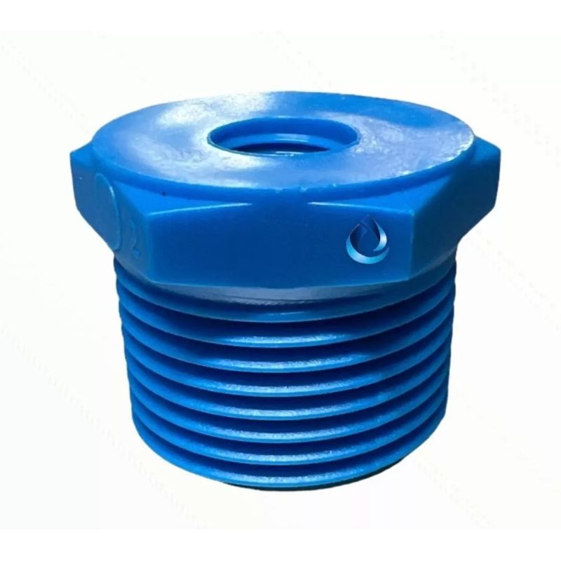 GENERICO - Adaptador Para Manometro Plastico He 1 X Hi 1/4