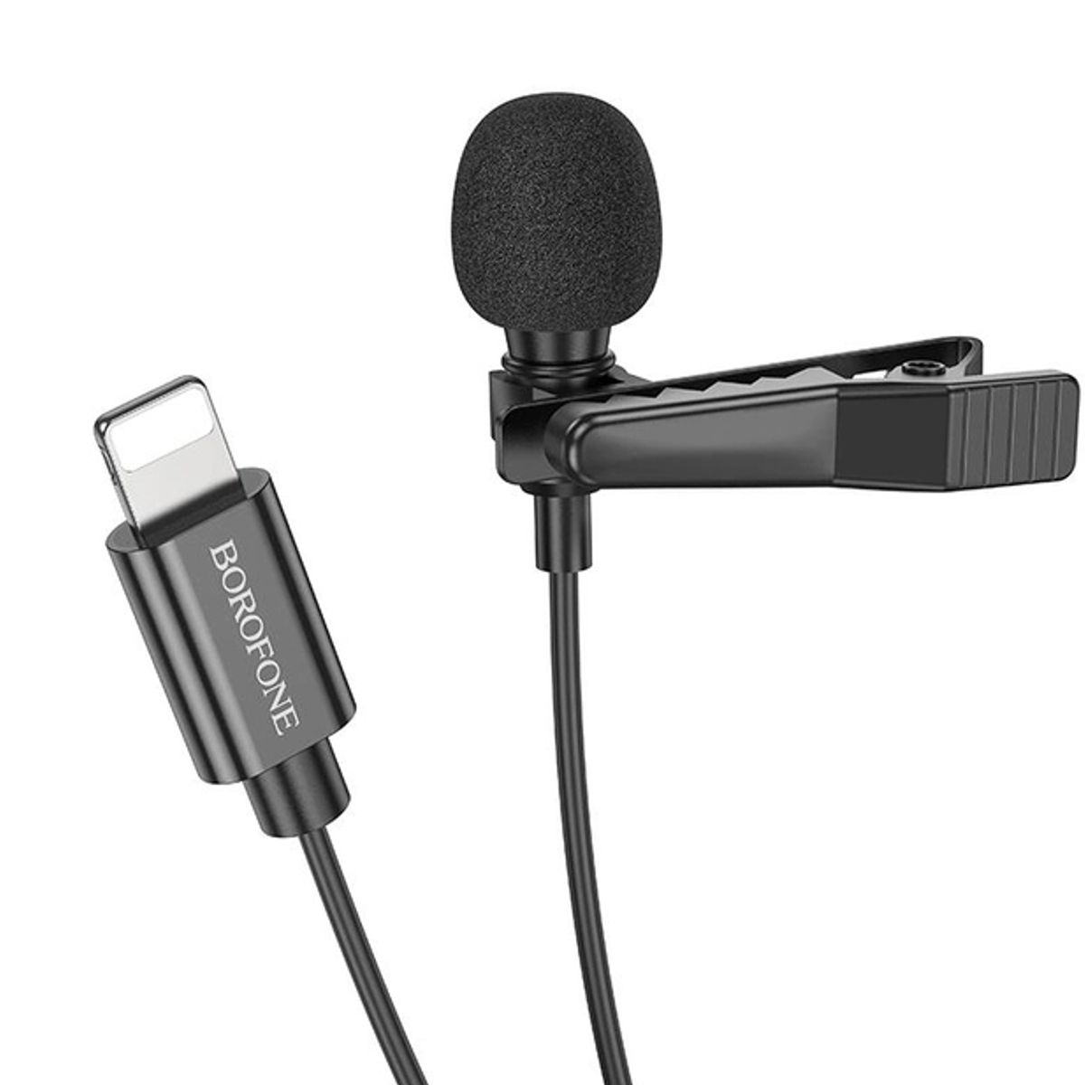 GENERICO - Micrófono Lavalier Borofone BFK11 Lightning  2M