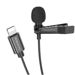 GENERICO - Micrófono Lavalier Borofone BFK11 Lightning 2M