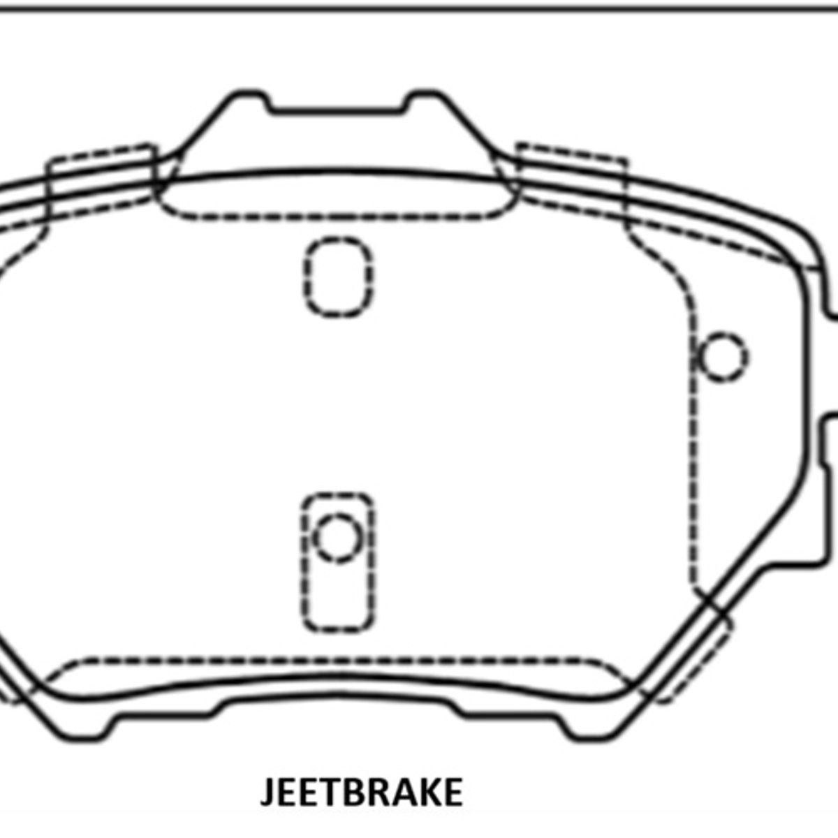GENERICO - Pastillas De Frenos Traseras Peugeot Partner K9 2019 - 2022