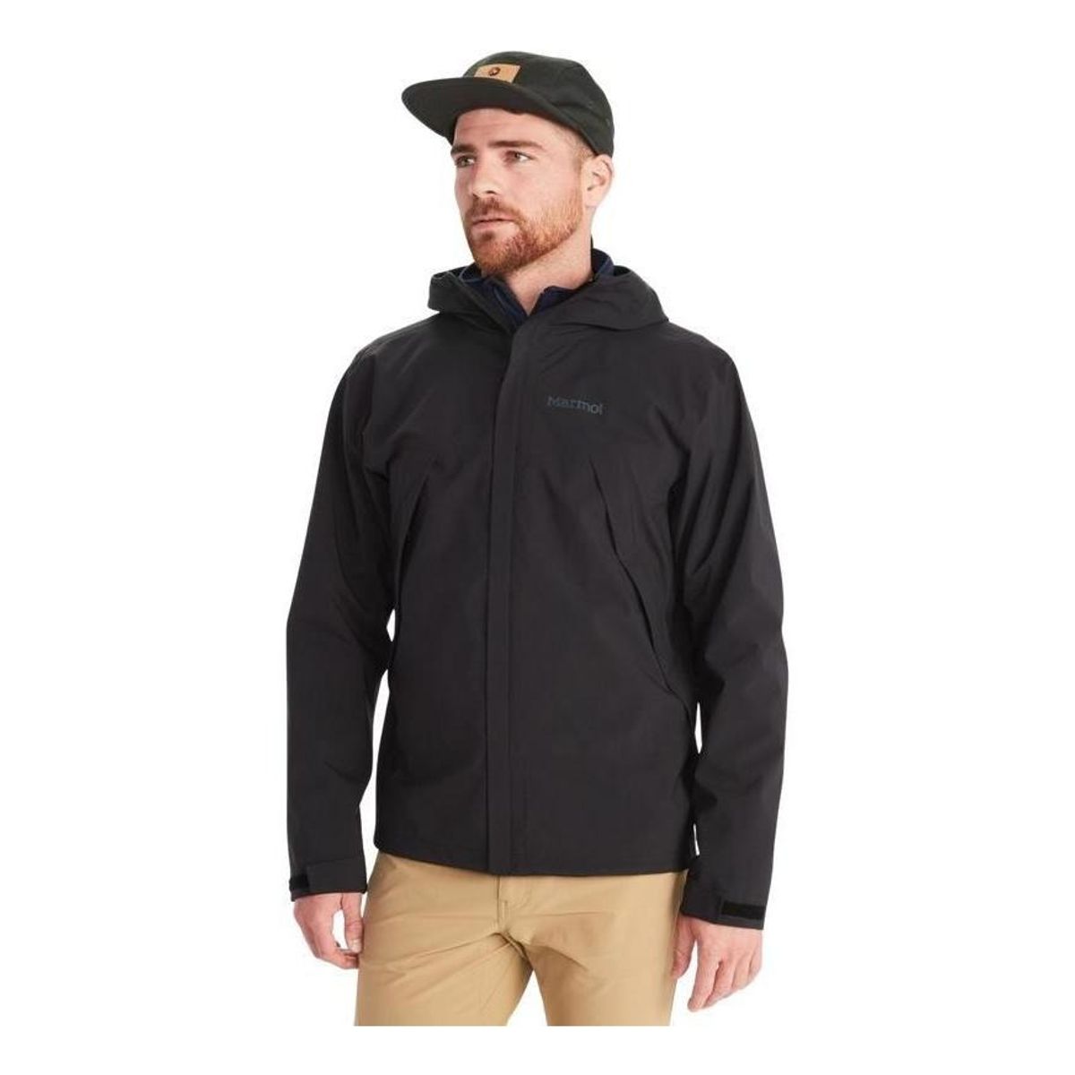 MARMOT - Chaqueta Impermeable Precip Eco Pro Negro MARMOT