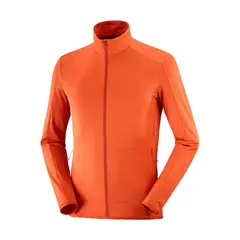 SALOMON - Polerón Outrack Full Zip Mid M Hombre