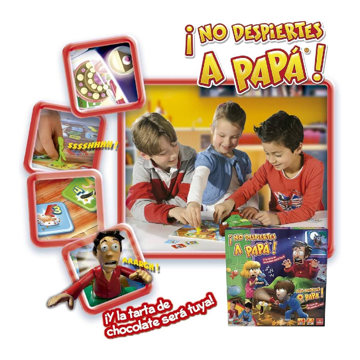 ANSALDO GAMES - Juego de mesa 4 jugadores destreza