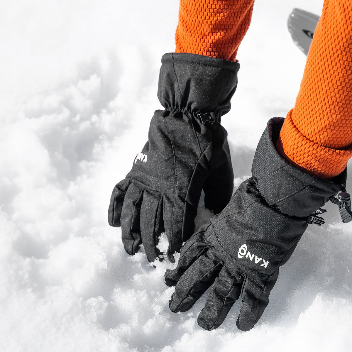 KANO - Guantes Térmicos de Nieve Kano Ski Snowboard Impermeables