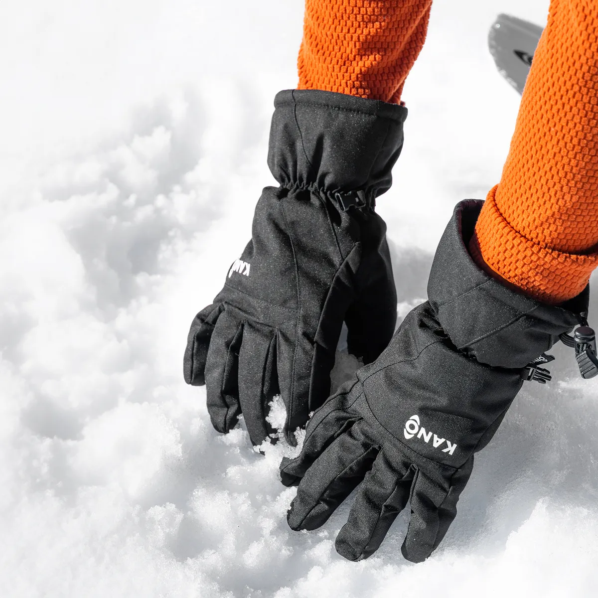 KANO - Guantes Térmicos de Nieve Kano Ski Snowboard Impermeables