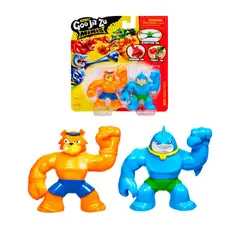MARVEL - GOO JIT ZU - FIGURAS MINI HEROES 6 CM - THRASH V/S TYGOR