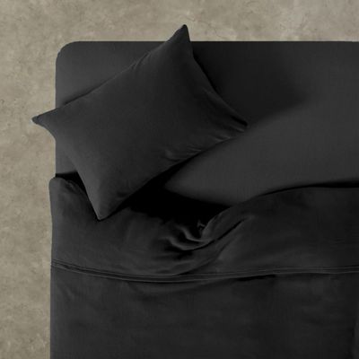 Imagen 2 del producto Sabanas De Polar (Queen) Otoño Invierno - Negro - 2 plazas