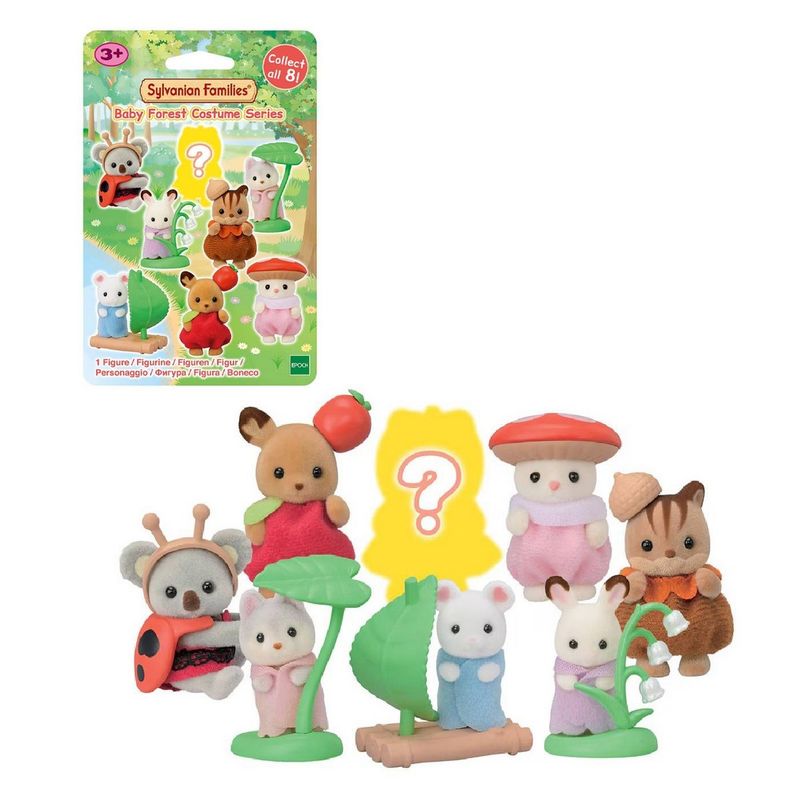 SYLVANIAN FAMILIES - ANIMALITO DEL BOSQUE VESTIDO SYLVANIAN FAMILIES