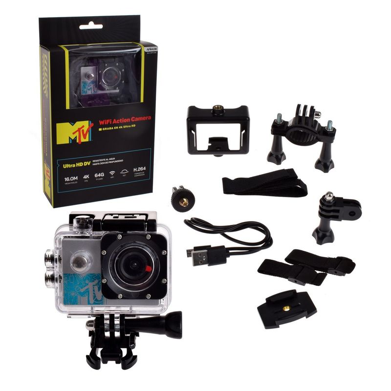 MTV - CAMARA DIGITAL DE ACCION CON WIFI