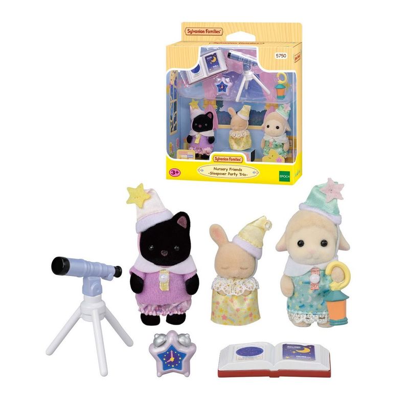 SYLVANIAN FAMILIES - FIESTA DE PIJAMAS  SYLVANIAN FAMILIES