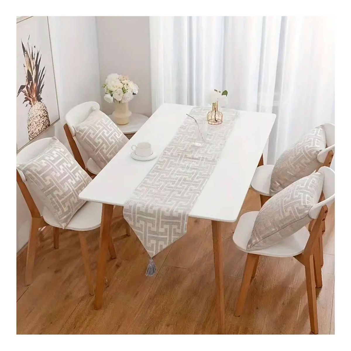 GENERICO - Funda Decorativa De Cojin Modelo Chenille Elegante - Gris - 45