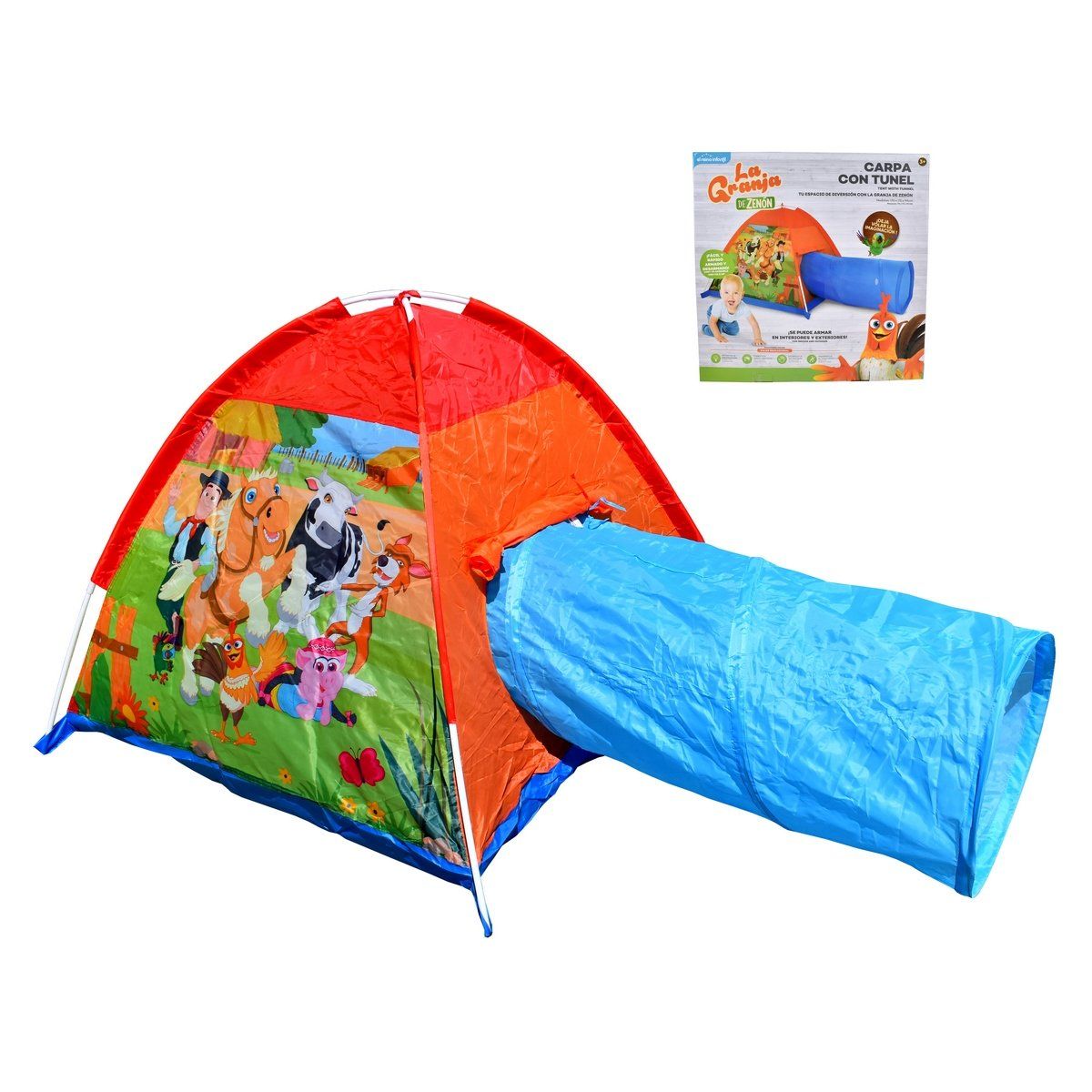 LA GRANJA DE ZENON - PACK CARPA Y TUNEL LA GRANJA DE ZENON