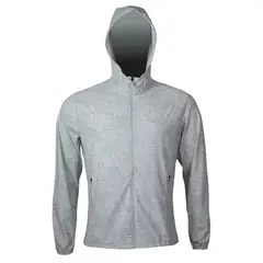 ANDESLAND OUTDOOR APPAREL - Cortaviento Flexible Estampado Gris Hombre