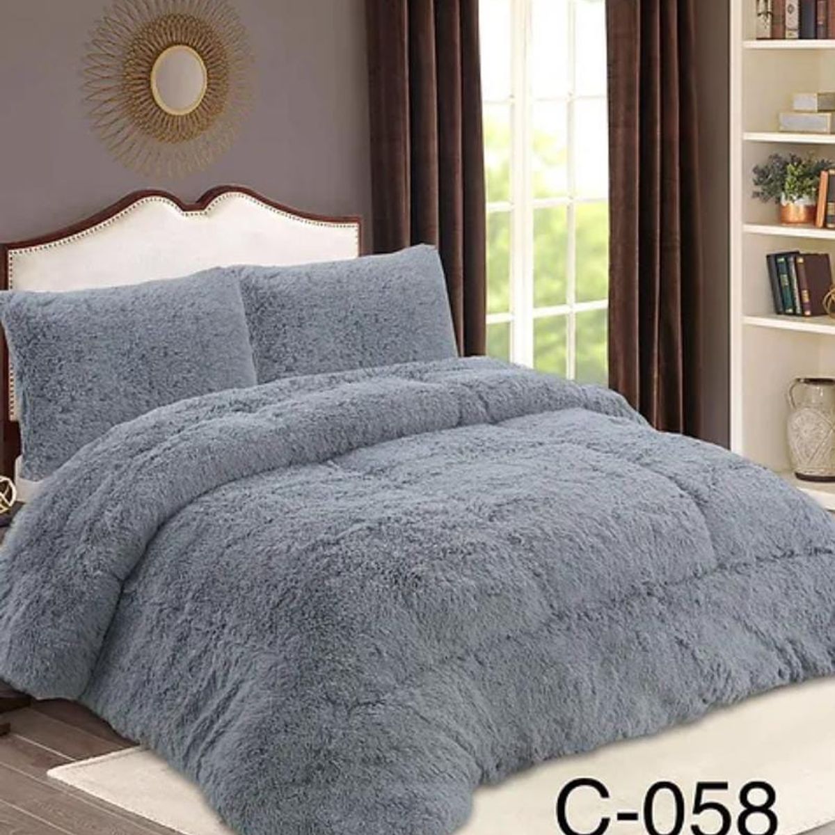 GENERICO - COBERTOR INVIERNO TAMAÑO KING 240X260CM