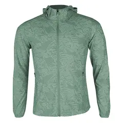 ANDESLAND OUTDOOR APPAREL - Cortaviento Flexible Estampado Verde Hombre